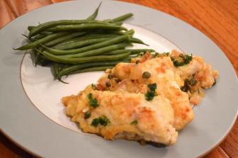 Chicken Scallopine with Lemon and Caper Sauce